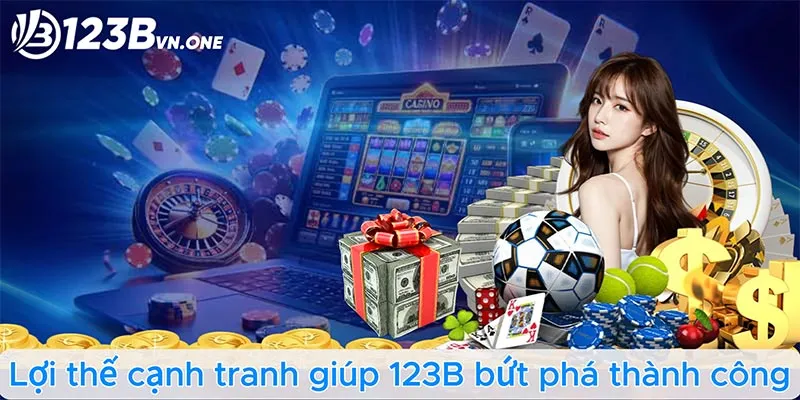 Lợi thế cạnh tranh giúp 123B bứt phá thành công