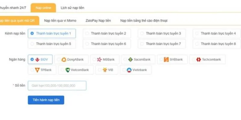 3 bước gửi vốn bằng tài khoản ngân hàng